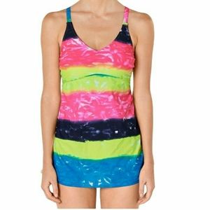 Venus Tie Dye Tankini Top